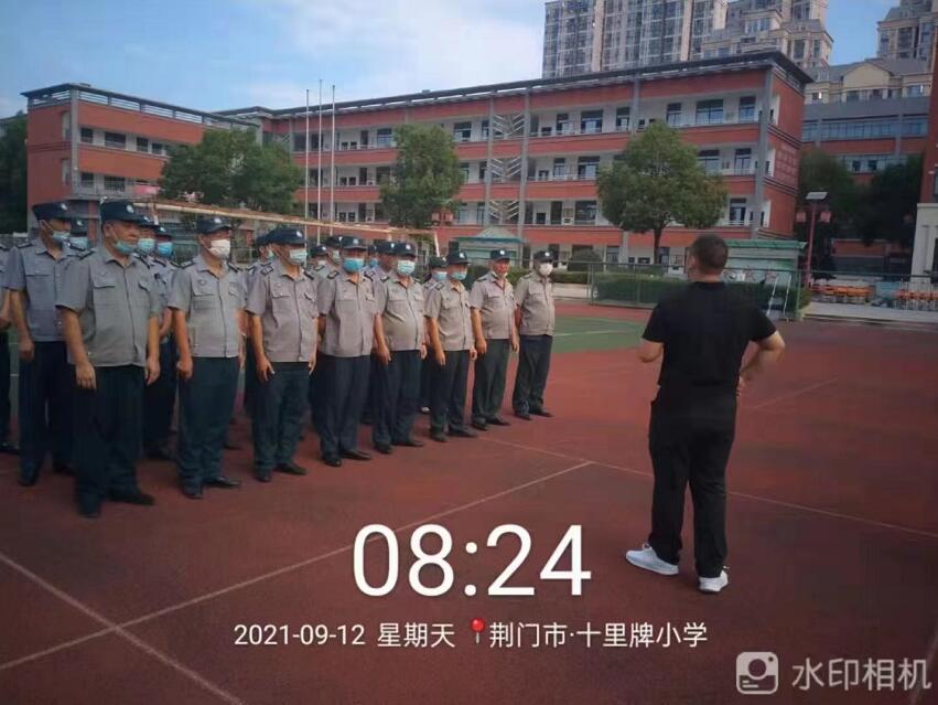 荊門獵鷹安保特邀掇刀公安分局黃大隊參加校園安全應急處突培訓