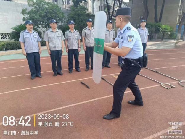 獵鷹護航秋季開學，強化駐校保安員培訓